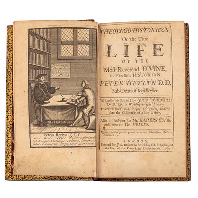 Lot 6 - Barnard. Theologo-Historicus, 1683