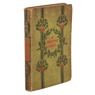 Lot 155 - Dickens: A Christmas Carol. signed by members of CD family. 1907