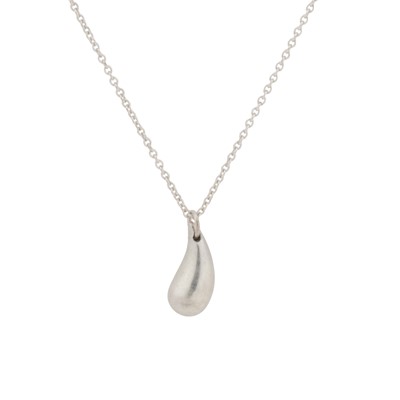Lot 143 - Elsa Peretti for Tiffany & Co. Ι A tear drop pendant necklace
