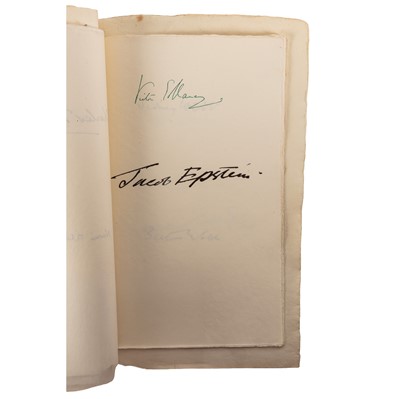 Lot 34 - Autograph Album.- Incl. Bertrand Russell
