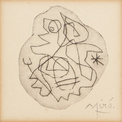 Lot 46 - Joan Miró and René Char (French, 1893-1983 and 1907-1988)