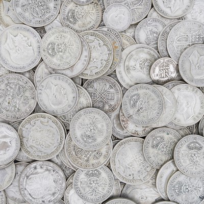 Lot 551 - A large group of 1920 onwards 50% silver coins