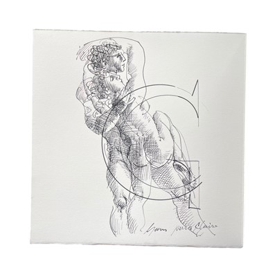 Lot 176 - Erni (Hans) Alphabet Anthropomorph, with drawings