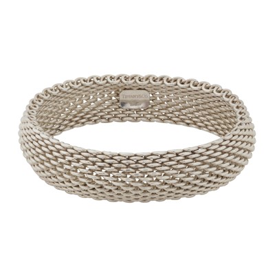 Lot 150 - Tiffany & Co. | A Somerset mesh bracelet