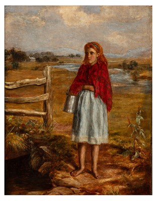 Lot 146 - Thomas Faed, RA HRSA (British, 1826-1900)
