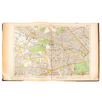 Lot 40 - Bacon's Large Scale Atlas of London and Suburbs.. [c.1920]