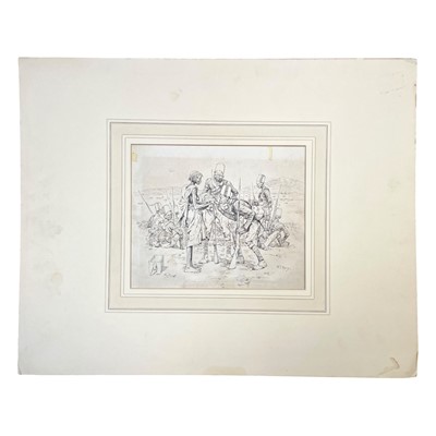 Lot 270 - Maud (W.T.) War artist Soudan original drawings (x4)