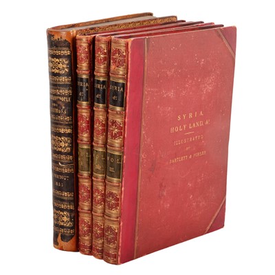 Lot 88 - Bartlett. Syria 3 vol & Allom. Constantinople.