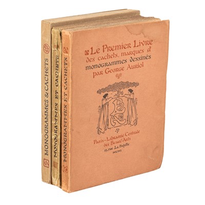 Lot 190 - Auriol.Le premier Livre des cachets, marques et monogrammes. 1908-24