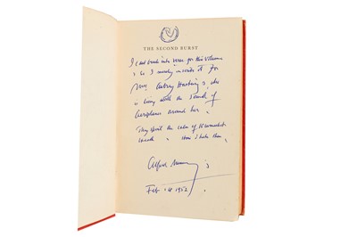 Lot 311 - Munnings (Sir Alfred) The Second Burst, First edition, inscribed to Mrs Aubrey Hastings