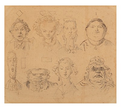 Lot 96 - Attributed to Thomas Rowlandson (British, 1756-1827)