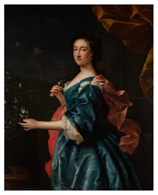 Lot 91 - Attributed to Jeremiah Davison (British, c.1695 - c.1750)