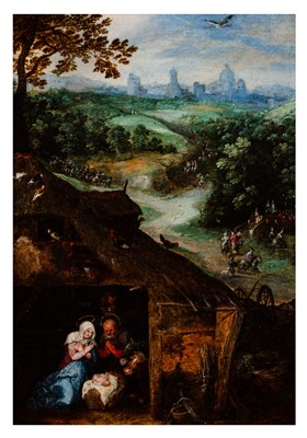 Lot 35 - Attributed to Lazarus van der Borcht (Flemish, before 1575 - after 1611)