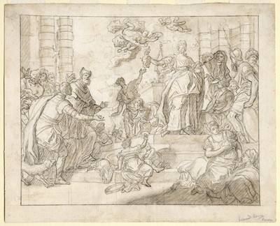Lot 18 - Attributed to Francesco de Mura (Italian, 1696-1782)