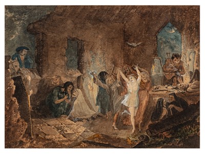 Lot 128 - William Bell Scott (Scottish, 1811-1890)