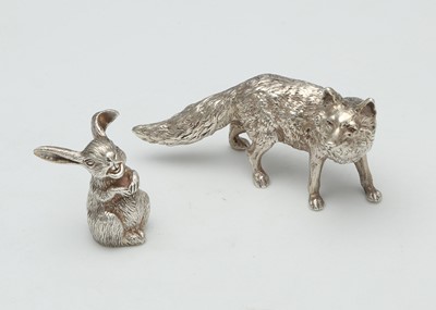 Lot 108 - Antique Edwardian Sterling Silver model of a...