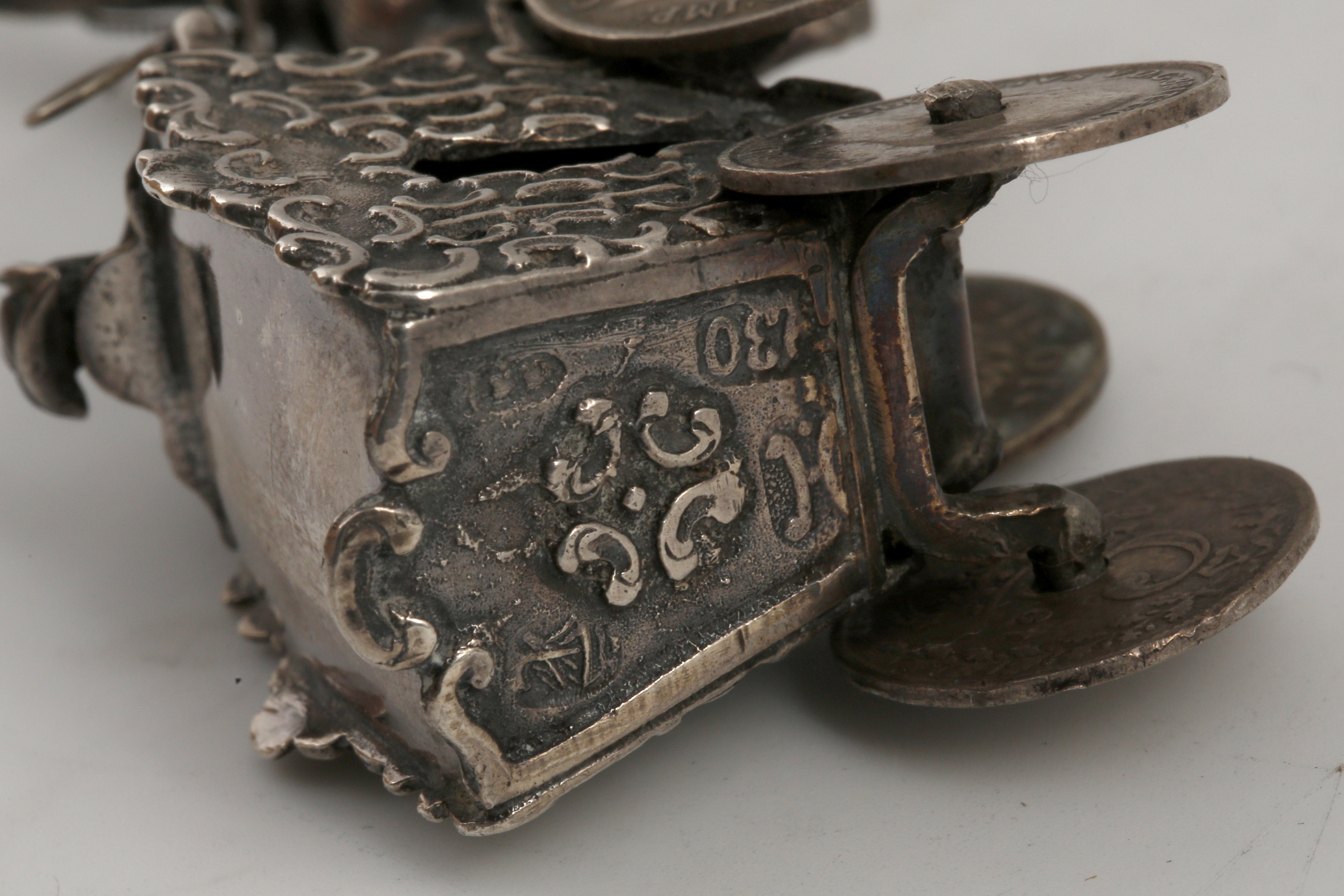 Lot 193 Antique late 19th Century Dutch Silver toy