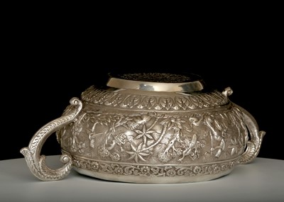 Lot 245 - Antique late 19th Century Anglo Indian Silver...