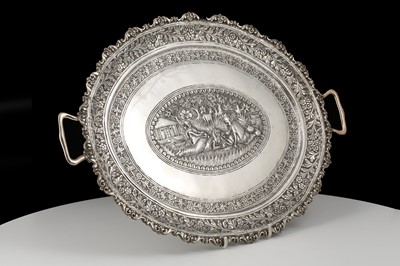 Lot 244 - Antique late 19th Century Anglo Indian Silver...