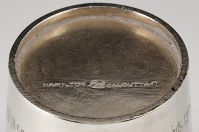 Lot 333 - An Interesting Antique Colonial Indian Silver...