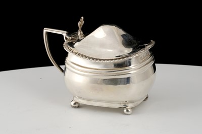 Lot 241 - Antique George IV Sterling Silver mustard pot...