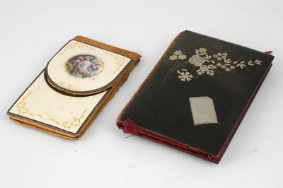 Lot 130 - A late Victorian aide memoire having...