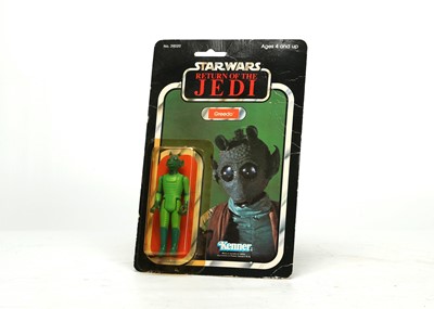 Lot 407 - 1983 GREEDO. 77 - Back 'Return of the Jedi'....