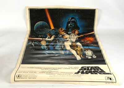 Lot 424 - A 1993 Star Wars film poster published by...