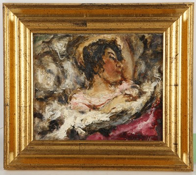 Lot 497 - Hans Ekegardh 1881-1962, Sweden. 'En Dormie',...