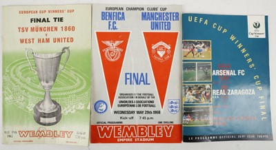 Lot 558 - Football programmes, mainly 1960's including...