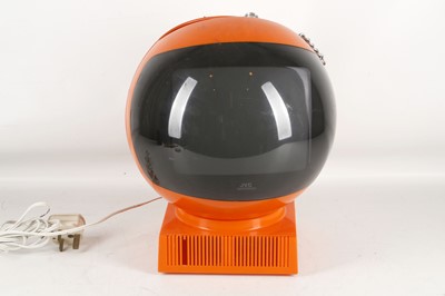 Lot 513 - A 1970's JVC Videosphere television in orange...