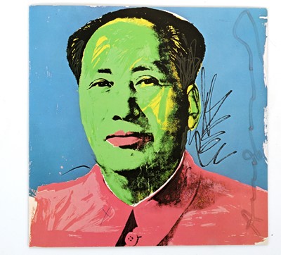 Lot 191 - ANDY WARHOL (AMERICAN 1928-1987) signed Mao...