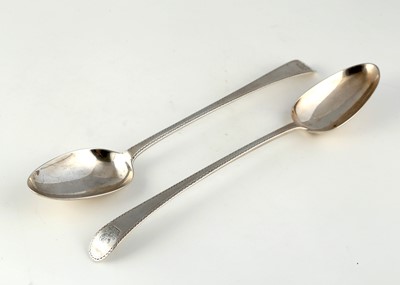Lot 83 - Pair of Antique George III Sterling Silver...