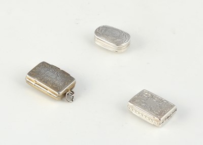 Lot 29 - Three Antique early 19th Century Sterling...