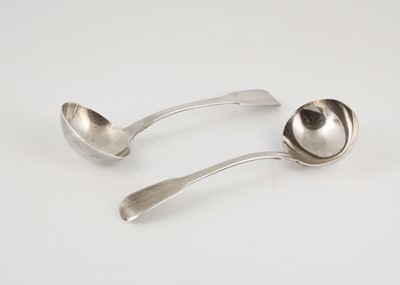 Lot 75 - Pair of Antique George II Sterling Silver...