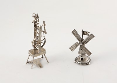 Lot 65 - Antique 19th Century Dutch Silver novelty toy...