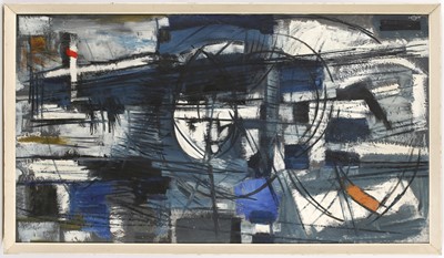 Lot 388 - CYRIL BAKER (British), 'Abstract Red Accent -...