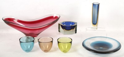 Lot 464 - A COLLECTION OF 1960S SWEDISH GLASS, to...