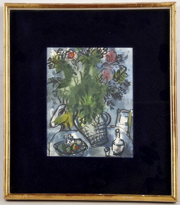Lot 454 - AFTER MARC CHAGALL (FRENCH 1887-1985),...