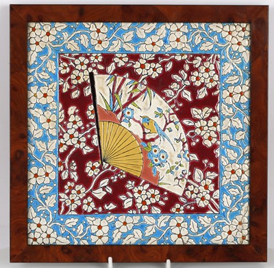 Lot 382 - AN EARLY 20TH CENTURY, SQUARE SHAPE LONGWY OF...