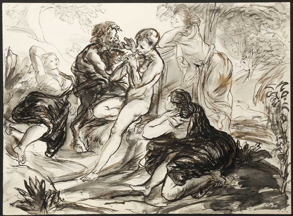 Lot 435 - MAURICE MAZO (FRENCH 1901-1989), 'FAUNE...
