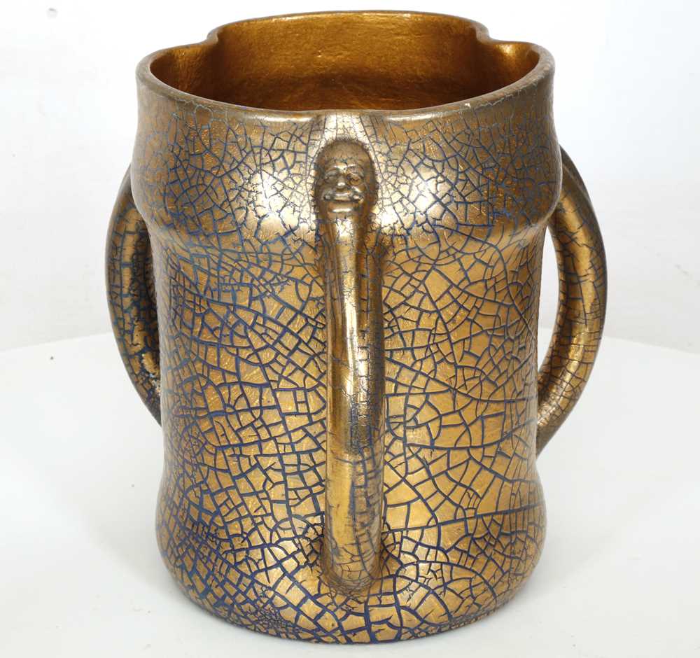 Lot 518 - A LARGE, SIR EDMUND ELTON, SUNFLOWER POTTERY,...