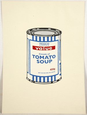 Lot 555 - ATTRIBUTED TO: BANKSY (BRITISH, b.1974), 'SOUP...