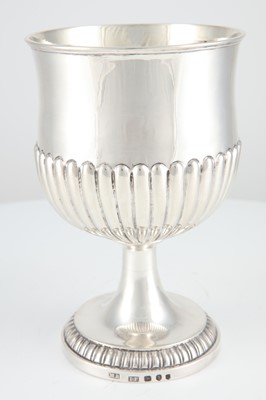 Lot 49 - Rare Antique George III Sterling Silver goblet...