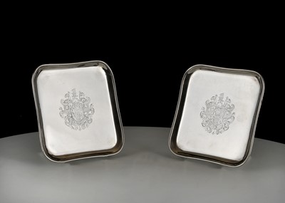 Lot 91 - Pair of Antique George I Sterling Silver...