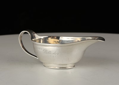 Lot 75 - Antique George III Sterling Silver mint boat...