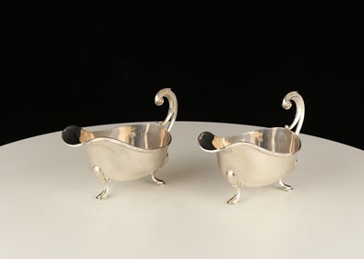 Lot 79 - Pair of Antique George VI Sterling Silver...