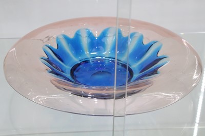 Lot 265 - A mid 20th Century Italian Murano shallow bowl,...