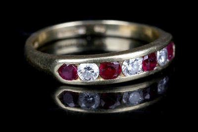 Lot 170 - An 18ct Gold, 'Mappin & Webb' Diamond and Ruby...