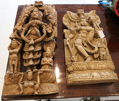 Lot 315 - An early 20th Century North Indian wooden...